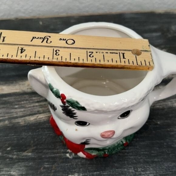 Vintage W.C. Christmas Cat Mug - Picture 7 of 7